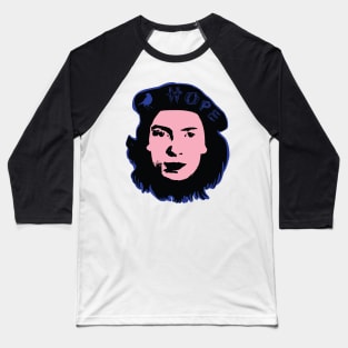 HOPE Emily Dickinson Che Guevara Pop art Dark Blue version Baseball T-Shirt